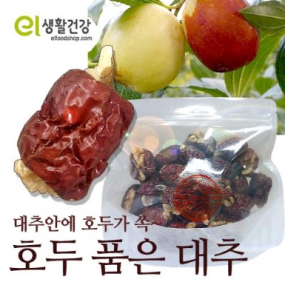 [이엘농업법인] 호두품은대추/경산대추 100%/영양만점 건강간식/